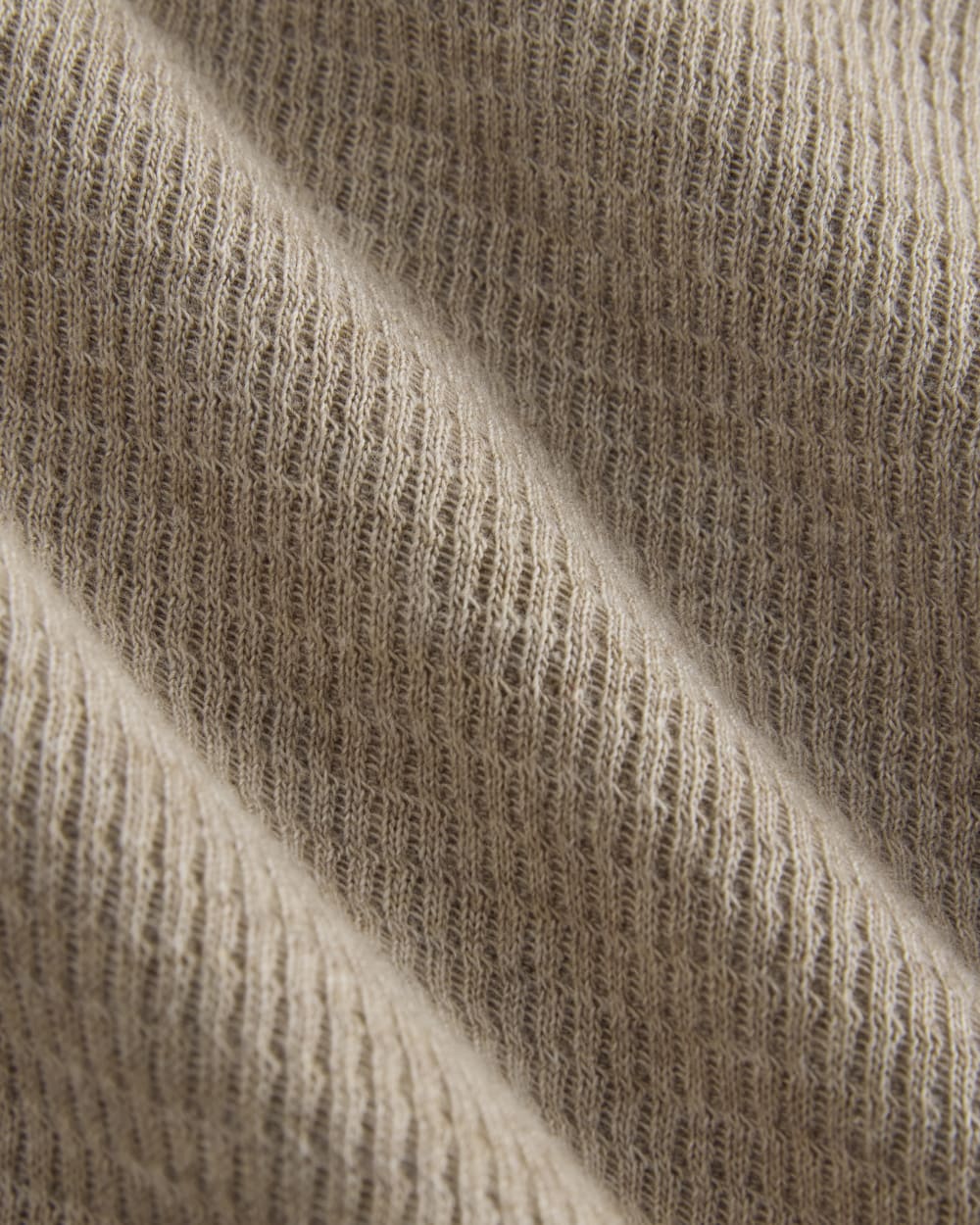 Slim-Fit Crew in Cozy Waffle | Heathered Oatmeal - Image 6