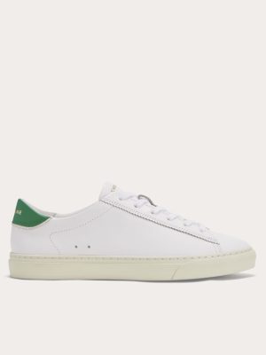 The Day Sneaker | White / Grass Green