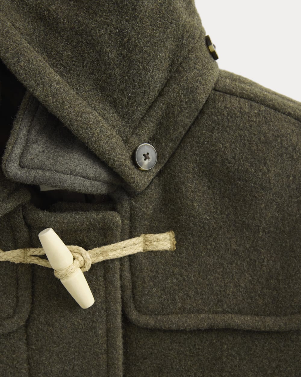 The ReWool Duffle Coat | Heather Beech - Image 6