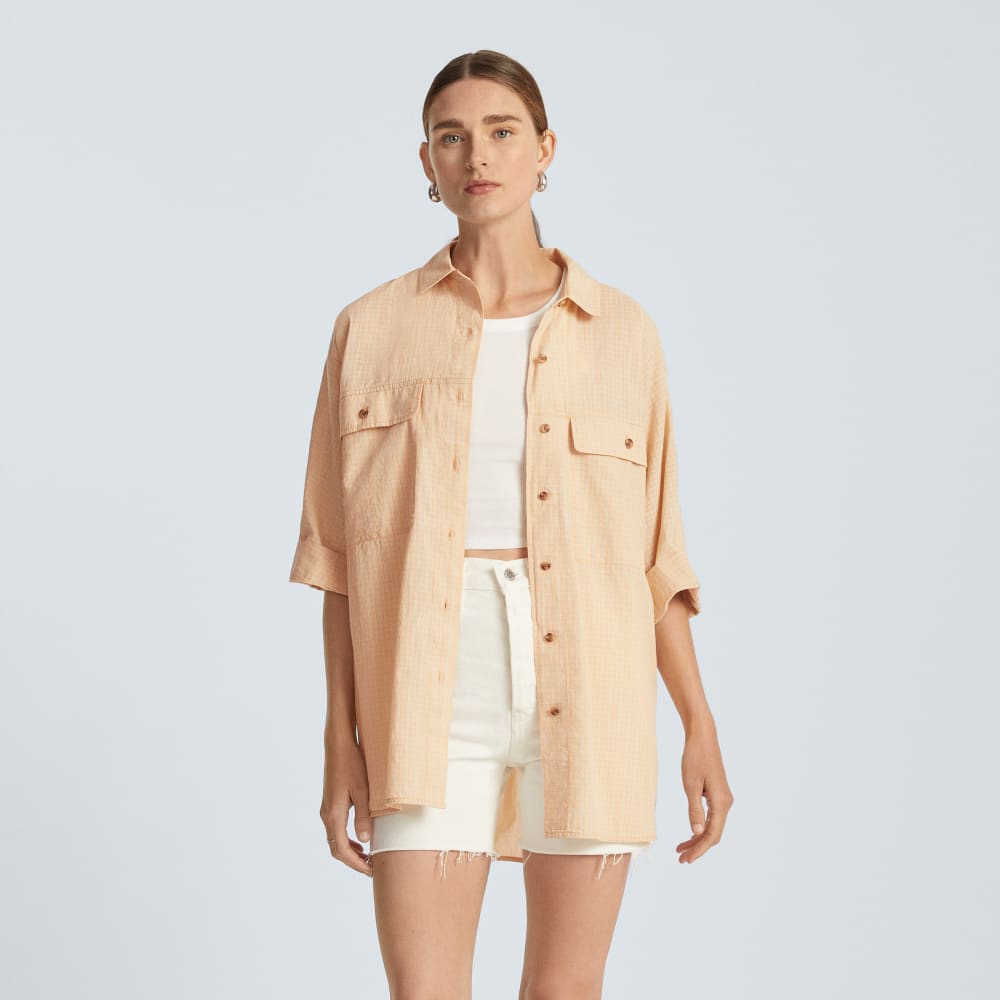 The Cotton Tourist Shirt | Orange Plaid - Image 2