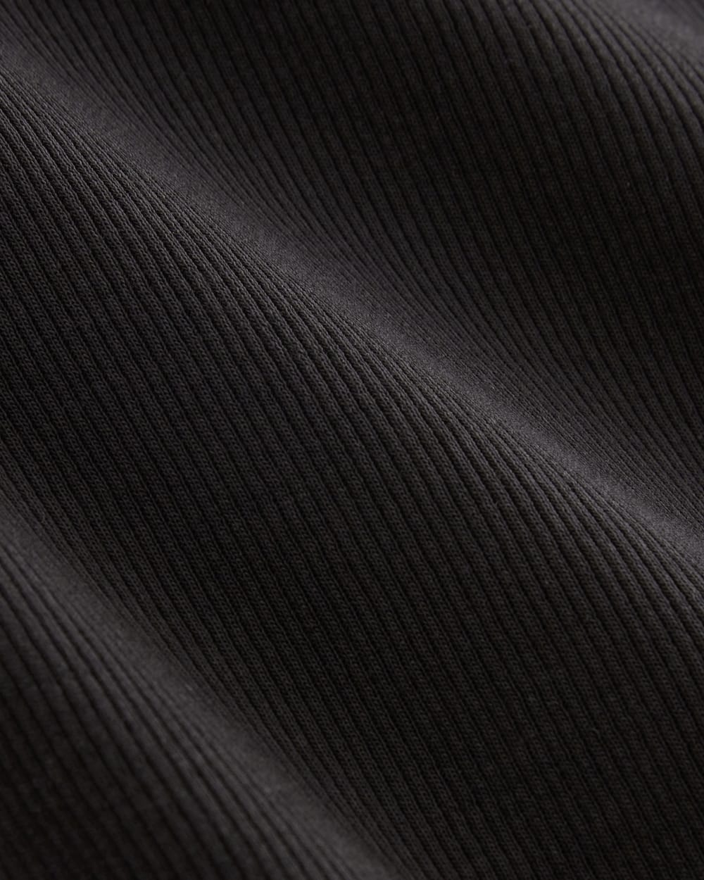 The Luxe Rib Square-Neck Tank | Black - Image 5