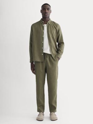 The Linen Easy Pant | Kalamata