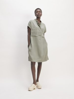 The TENCEL? Easy Workwear Dress | Sage Green