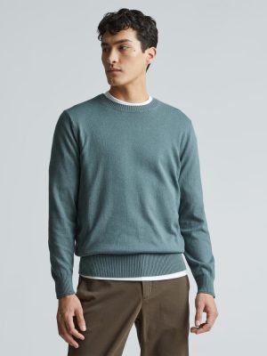 The No-Sweat Sweater | Uniform | Green Balsam