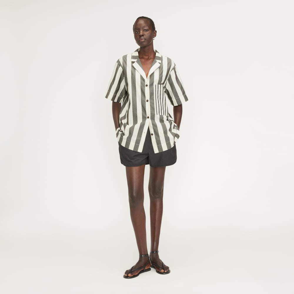 The Poplin Shirt | Bone / Black - Image 5