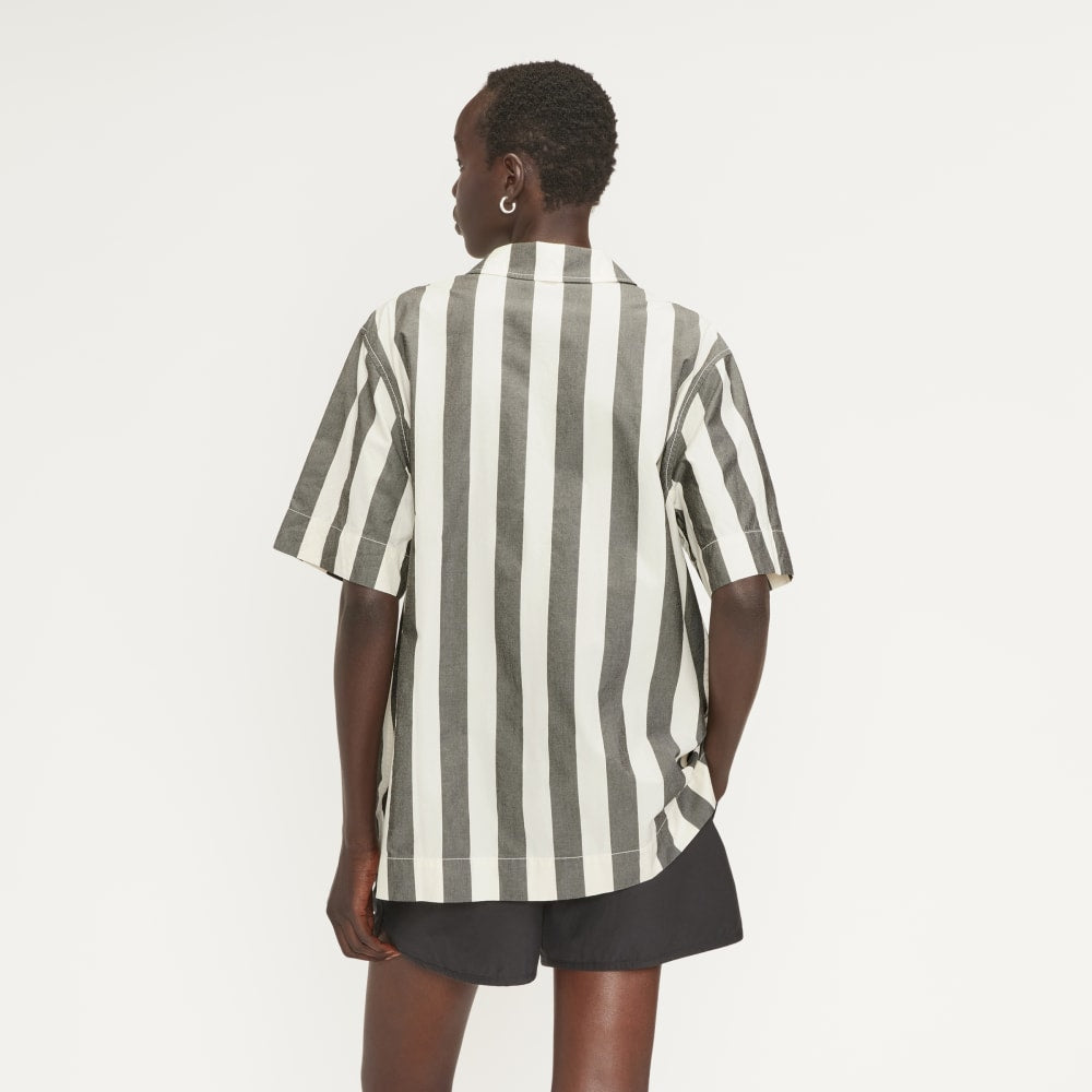 The Poplin Shirt | Bone / Black - Image 3