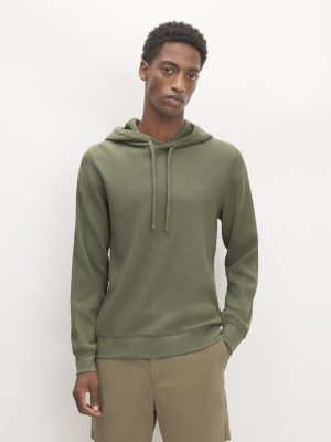 The Waffle-Knit Hoodie | Kalamata