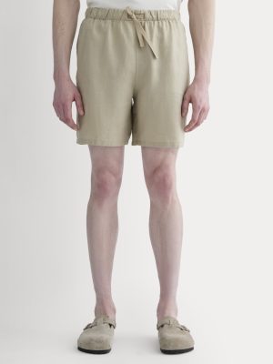 The Linen Easy Short | Trench Coat Khaki