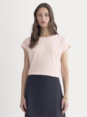 The Muscle Top in Butterlite | Soft Rose