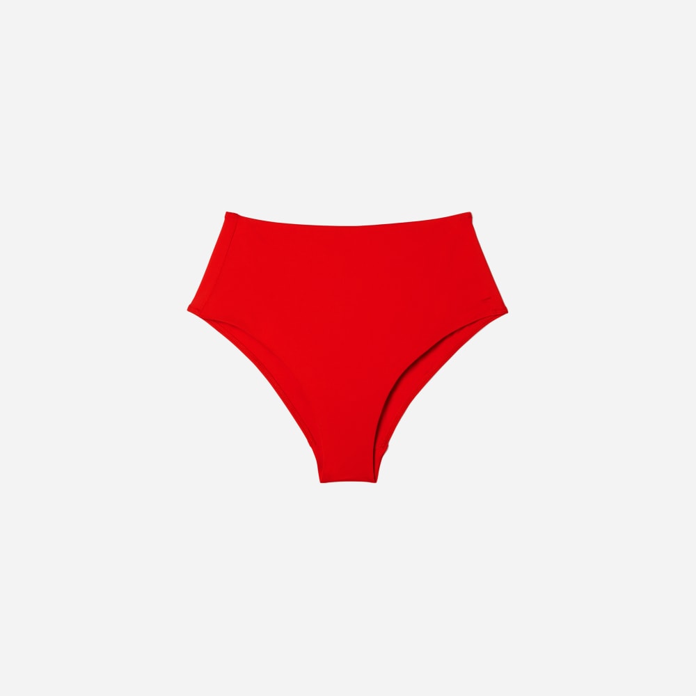 The High-Rise Hipster Bottom | Bright Red