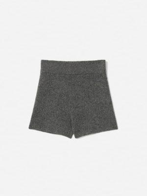 The Cozy-Stretch Short | Heathered Charcoal