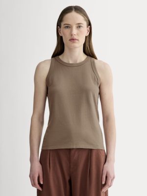 The Tank in Essential Cotton | Mocha