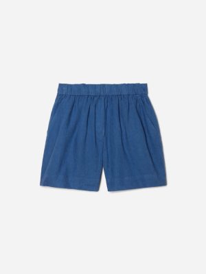 The Linen Boxer Short | Deep Blue