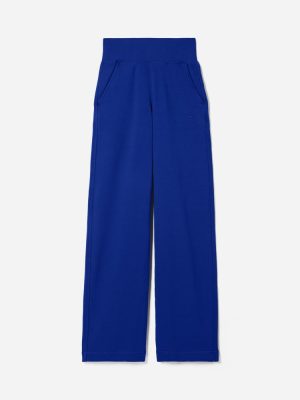 The Track High-Waist Pant | Cobalt