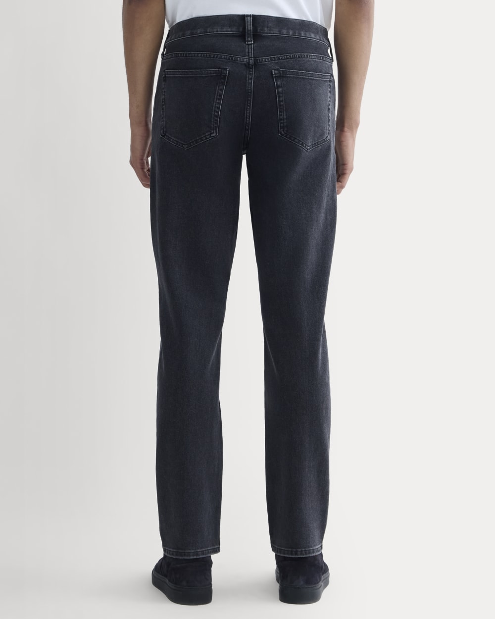 The Athletic 4-Way Stretch Organic Jean | Uniform | Washed Black - Image 5