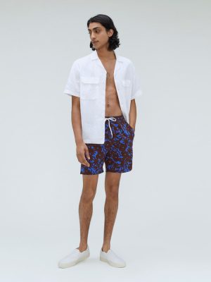 The ReNew Swim Short | Chicory Floral
