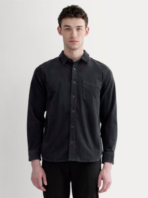 The Classic Shirt in Corduroy | Graphite