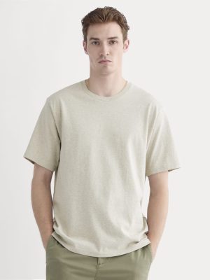 Relaxed Classic Tee | Heathered Oatmeal