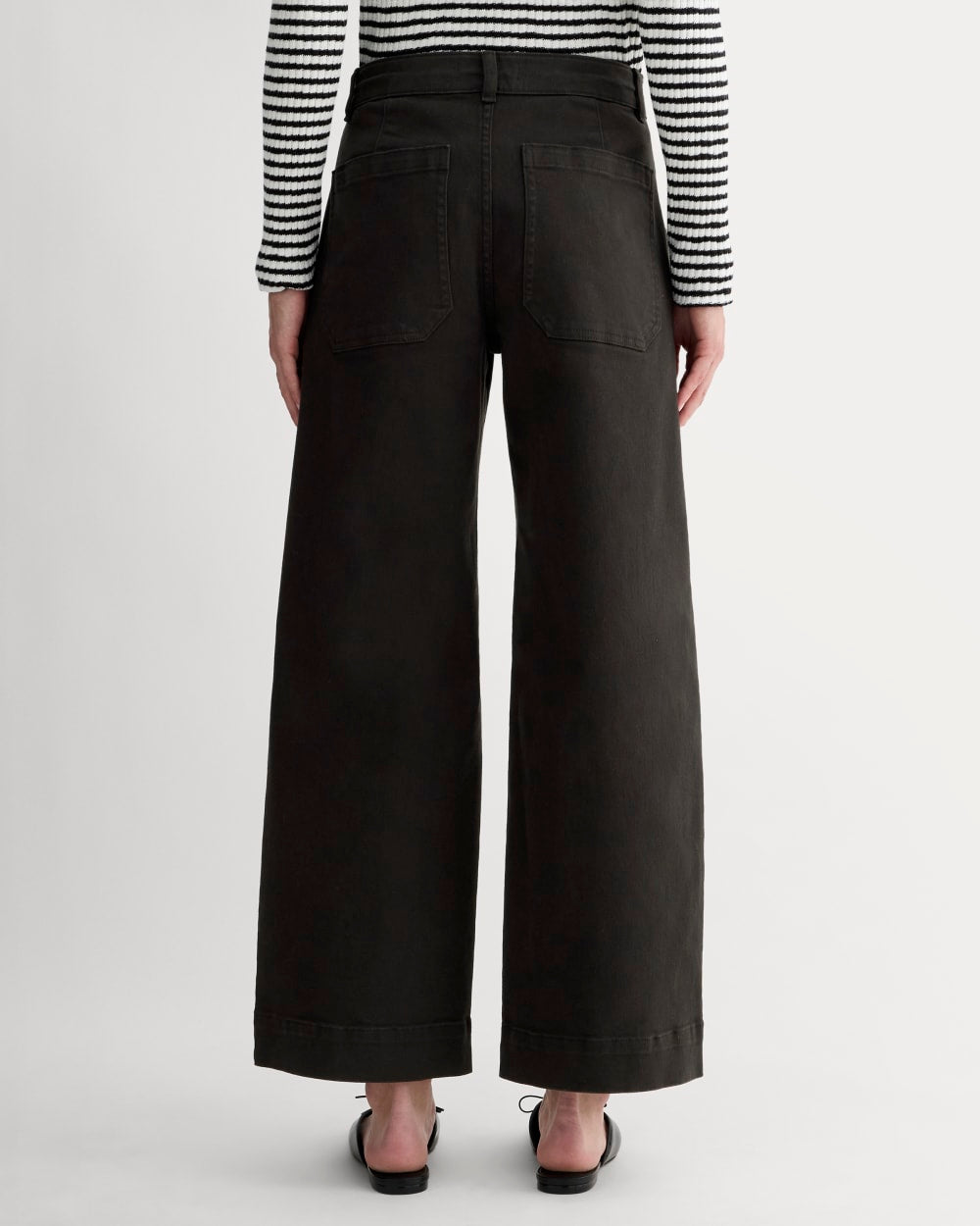 The Utility Wide-Leg Pant | Black - Image 6