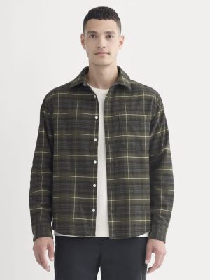 Brushed Flannel Shirt | Heather Beech