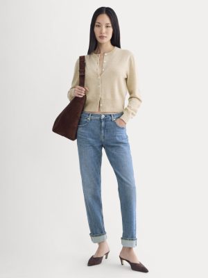 Selvedge Straight Jean | Mid Indigo Wash