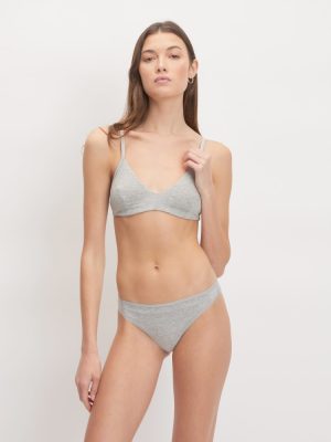 The Cotton Bikini |  Heathered Grey