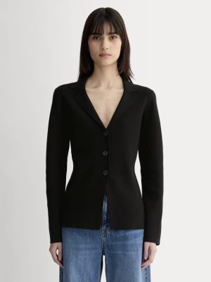 The Knit Blazer | Black
