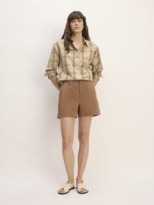 The Utility Short | Carob Brown