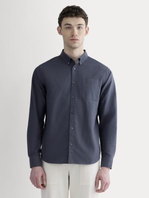 The Classic Oxford Shirt | Slate Grey | Tall