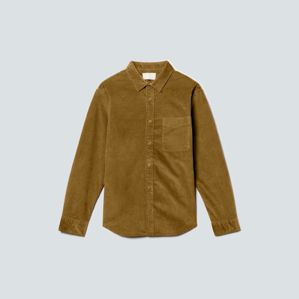 The Relaxed Corduroy Shirt | Tapenade - Image 2