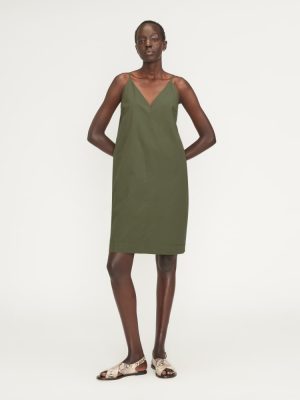 The Poplin Slip Dress | Kalamata