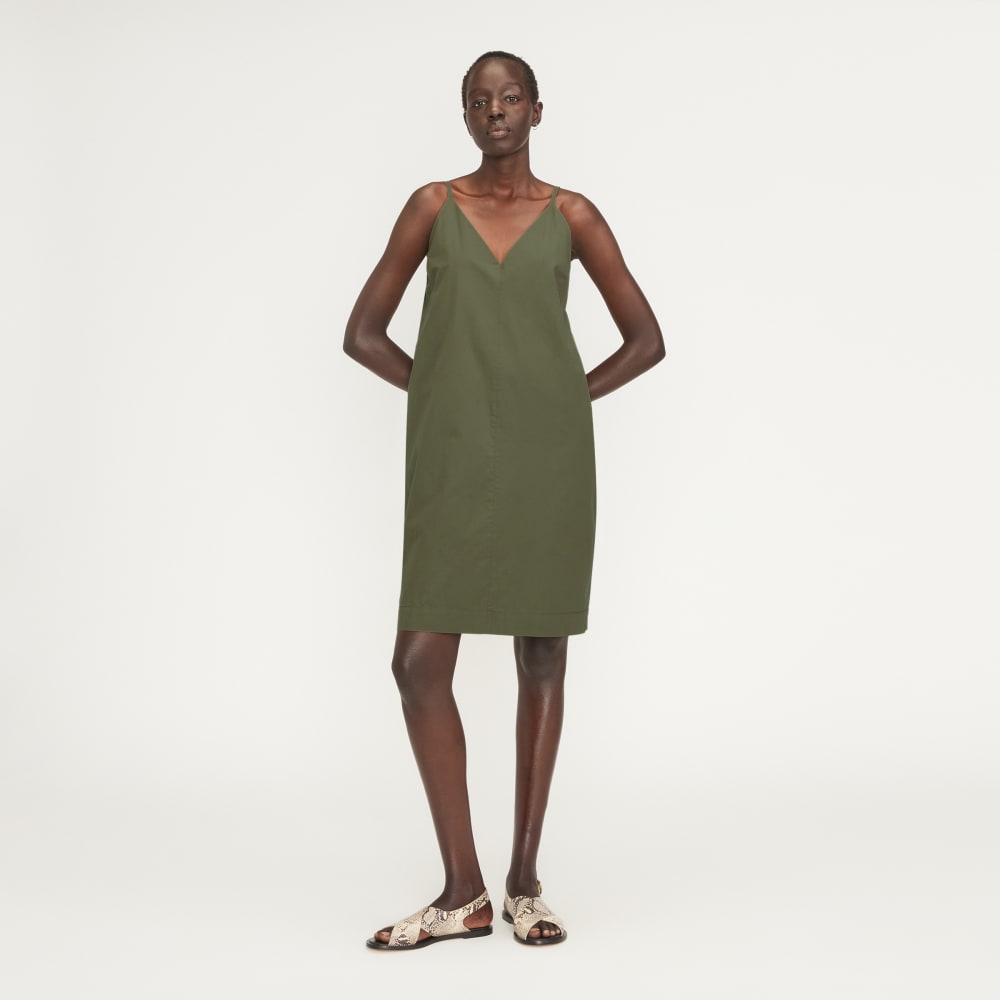 The Poplin Slip Dress | Kalamata
