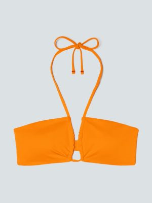 The String Bandeau Top | Turmeric