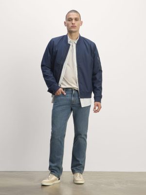 The Authentic Straight Jean | Whisper Blue