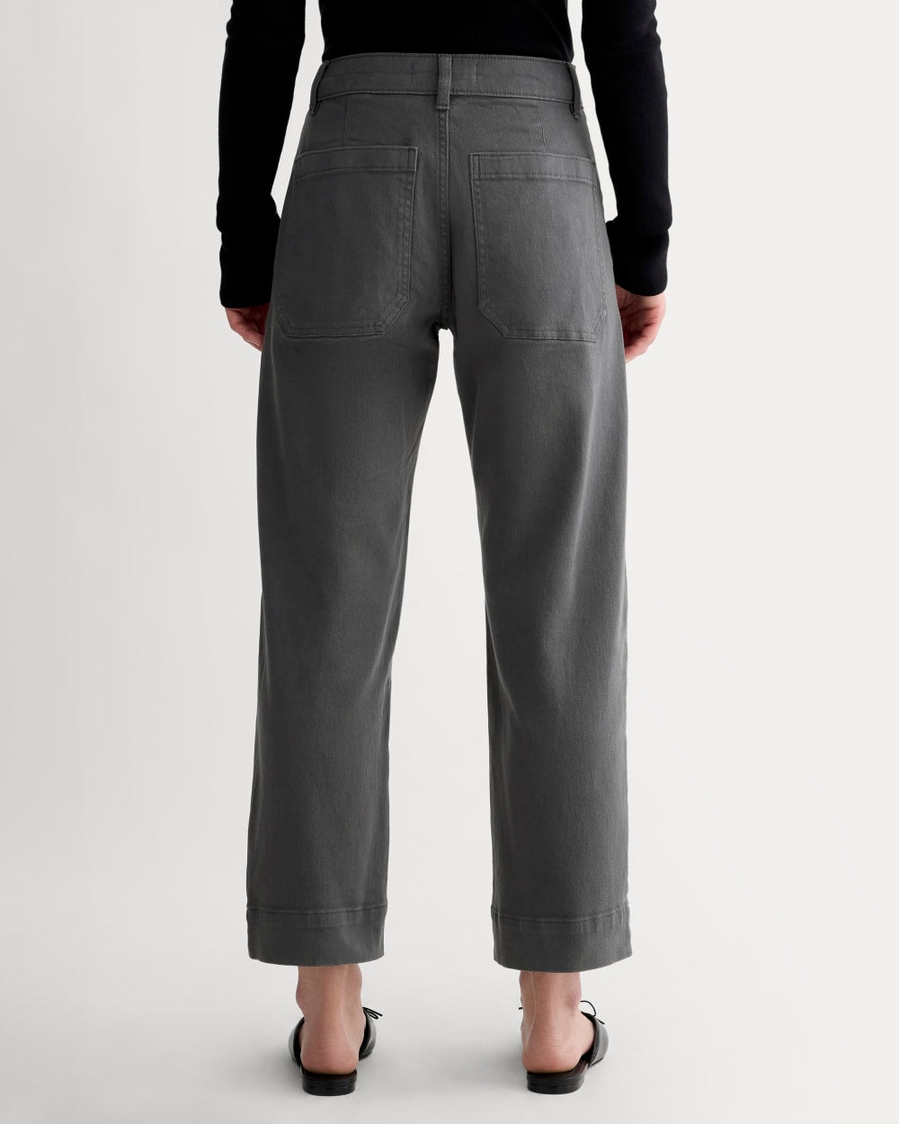The Utility Straight-Leg Pant | Graphite | 26.5 Inseam - Image 6