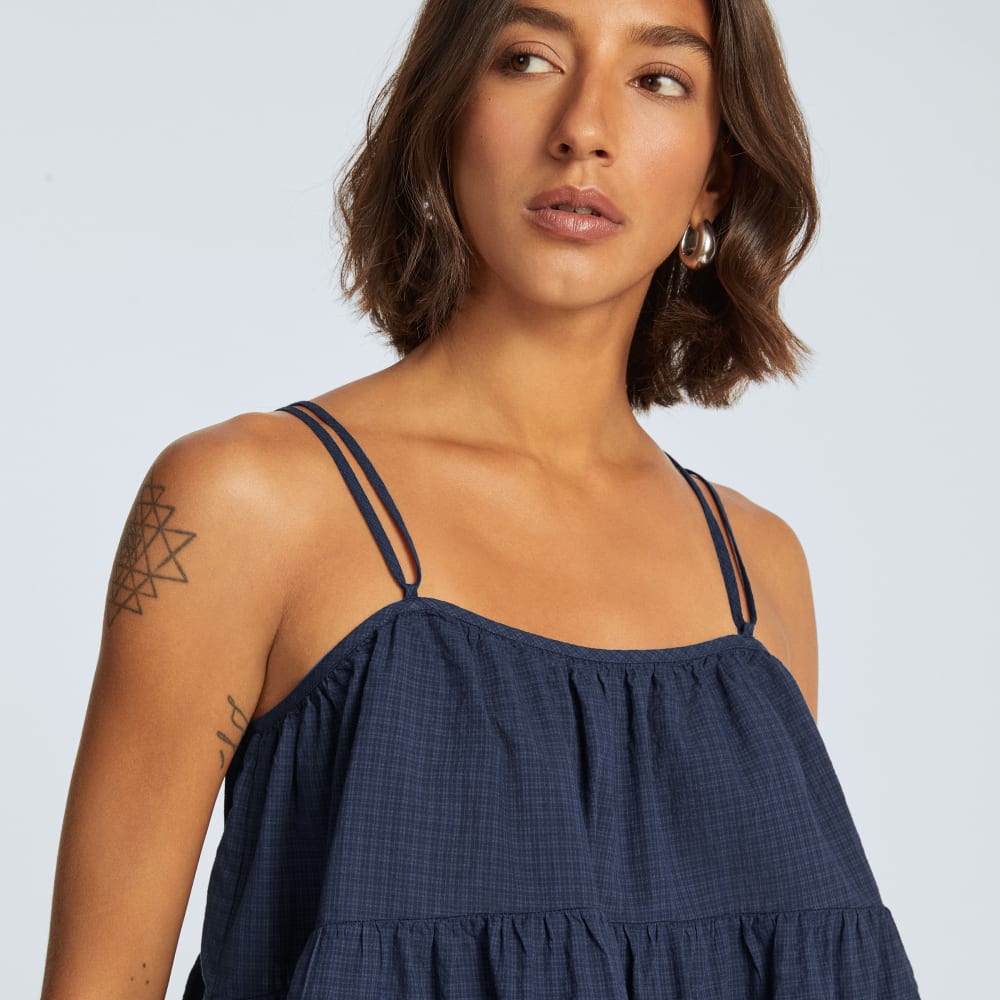 The Billow Cami | Navy - Image 4