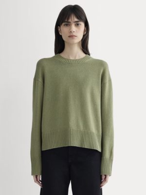 The Boxy Sweater in Everyday Cotton | Sagebrush