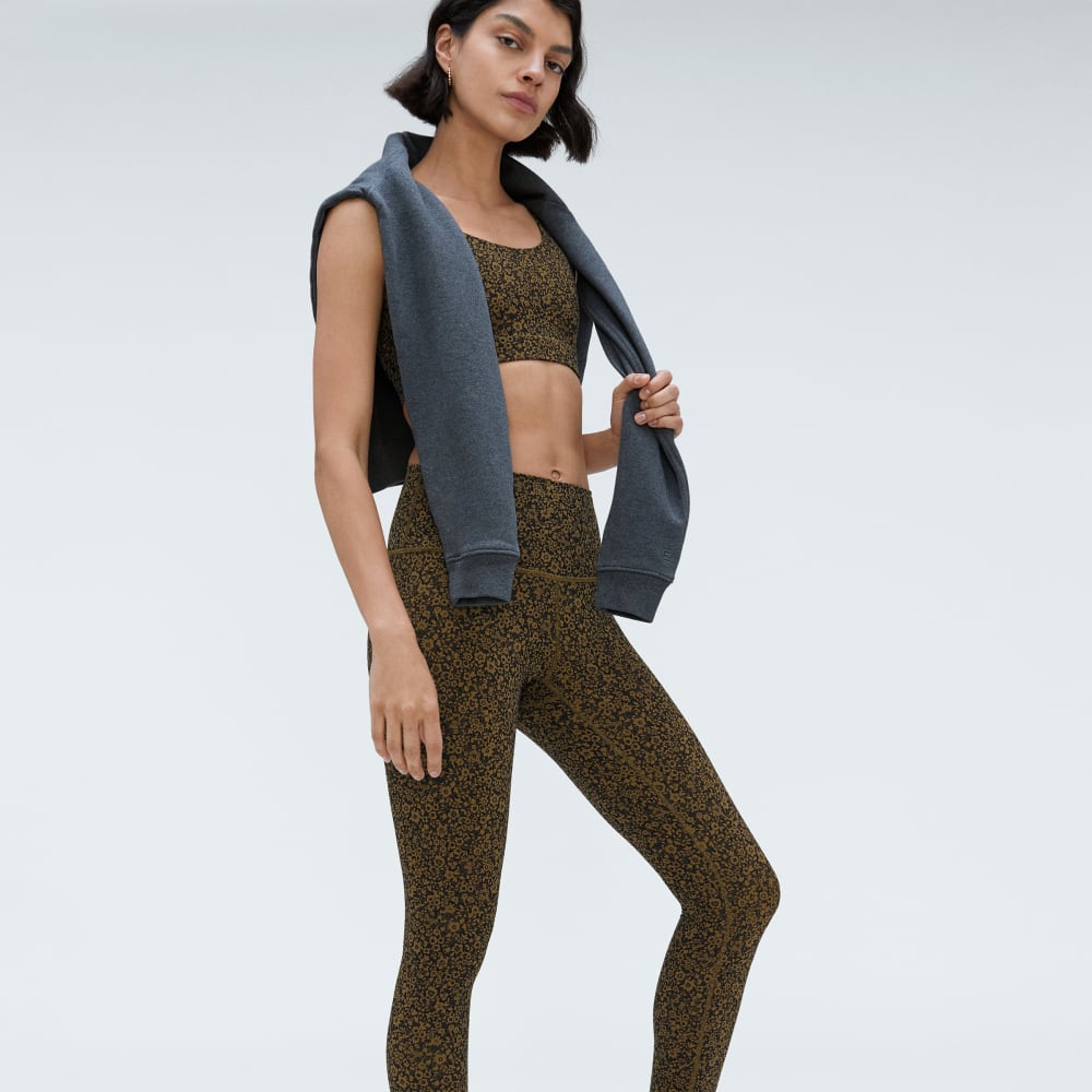 The Perform Legging? | Black / Breen Floral | Ankle - Image 5