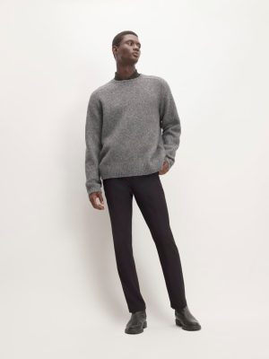 The Italian Wool Pant | Black