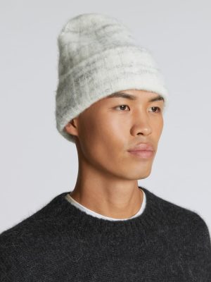 The Alpaca Beanie | Light Grey Heather