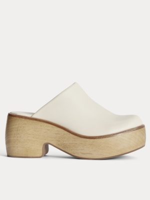 The Wooden Puffa Clog | Canvas