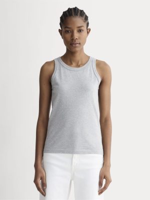 The Tank in Essential Cotton |  Heathered Grey