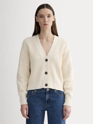 The Boxy Cardigan in Everyday Cotton | Canvas
