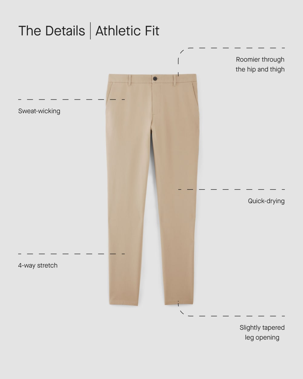 The Performance Chino | Uniform | Seagrass | Athletic - Image 4