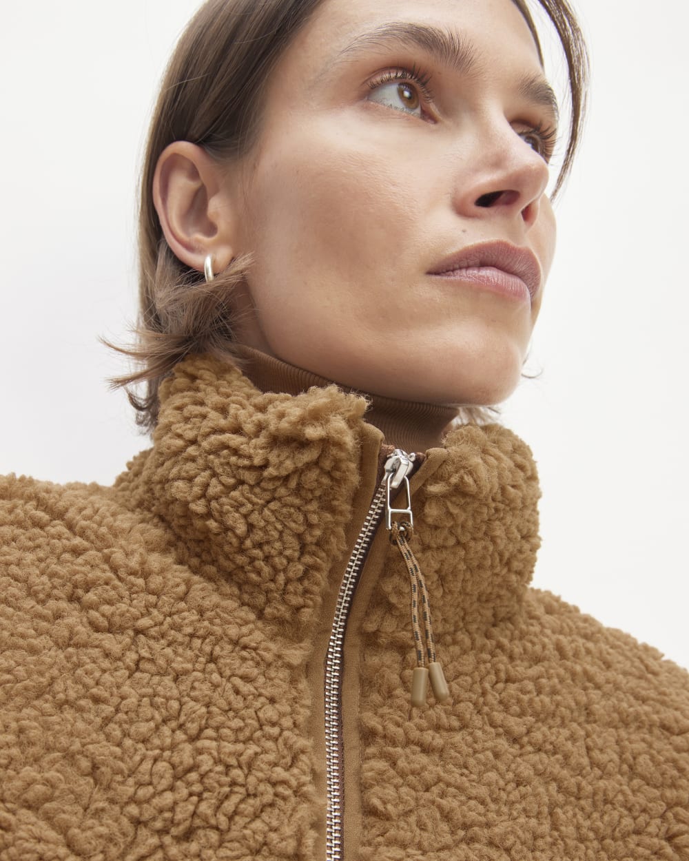 The ReNew Fleece Full Zip | Toasted Coconut - Image 4