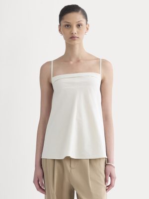 The Flowy Gauze Cami | Birch