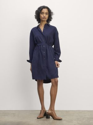 The Must-Have Shirtdress in Butterlite | Navy