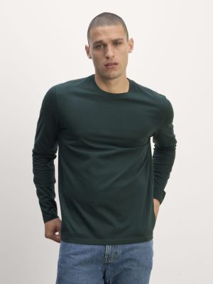 The Essential Organic Long-Sleeve Tee | Scarab