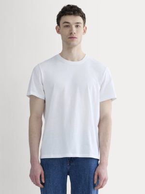 The Premium-Weight Crew | Uniform | White