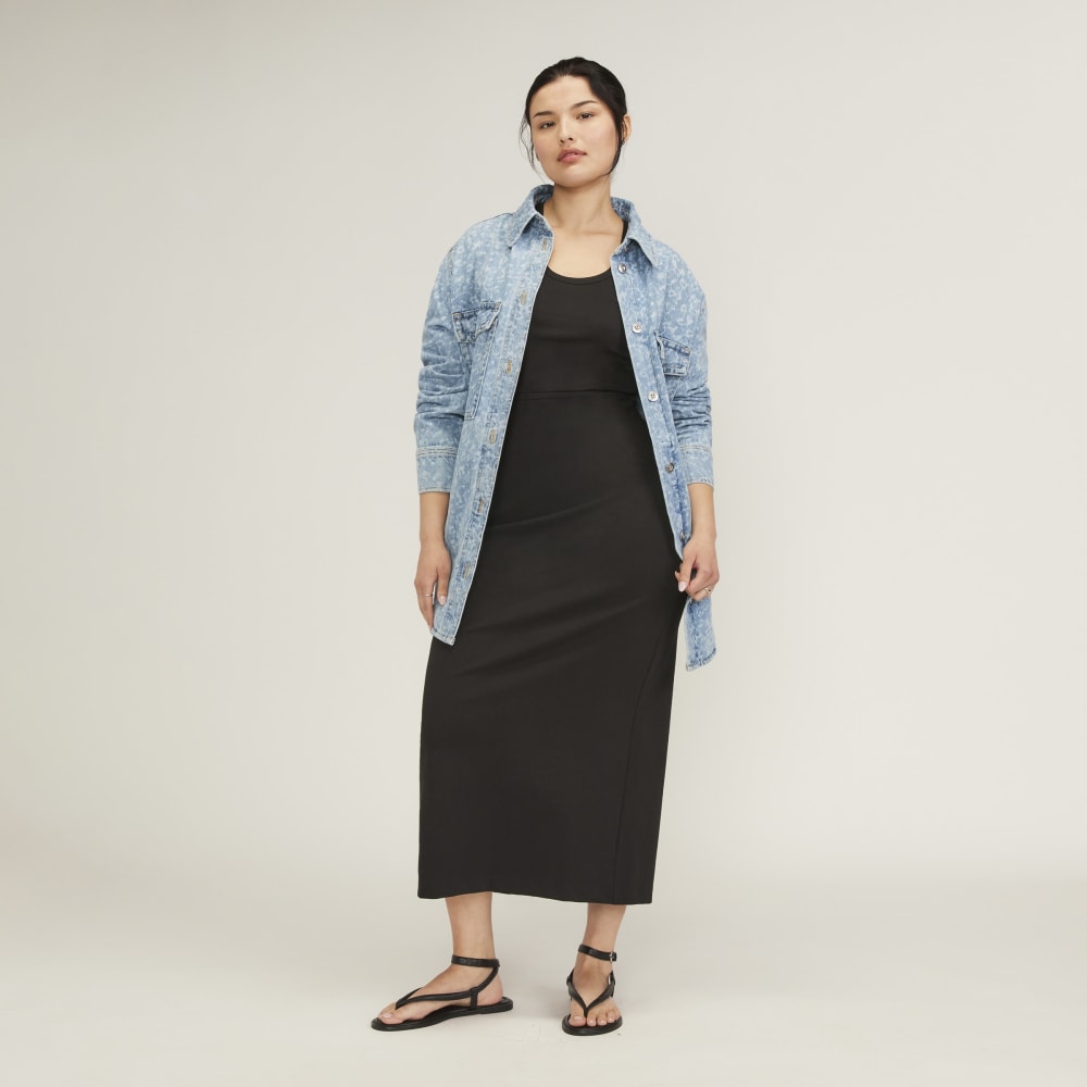 The Denim Overshirt | Light Painterly Strokes - Image 6